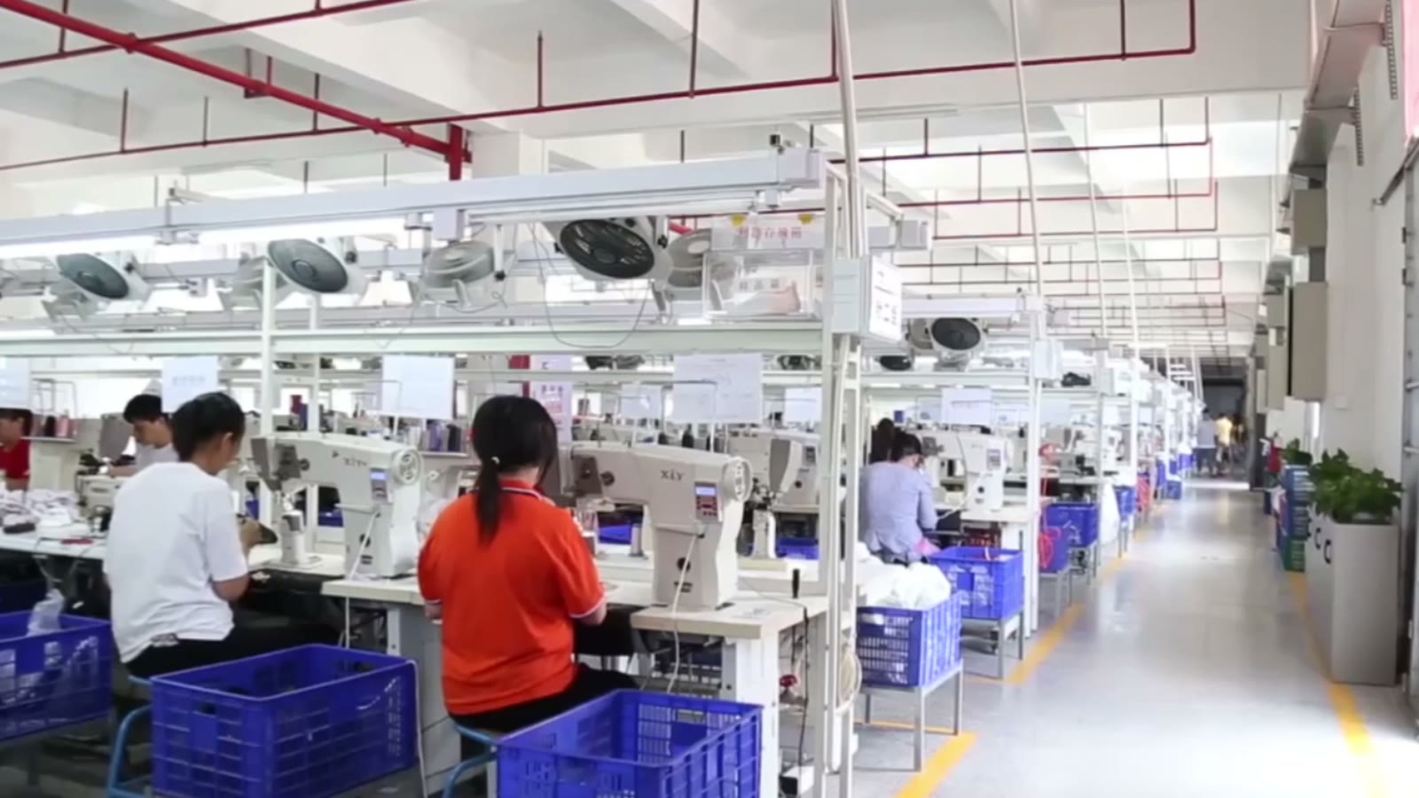 KEYTOP footwear production floor