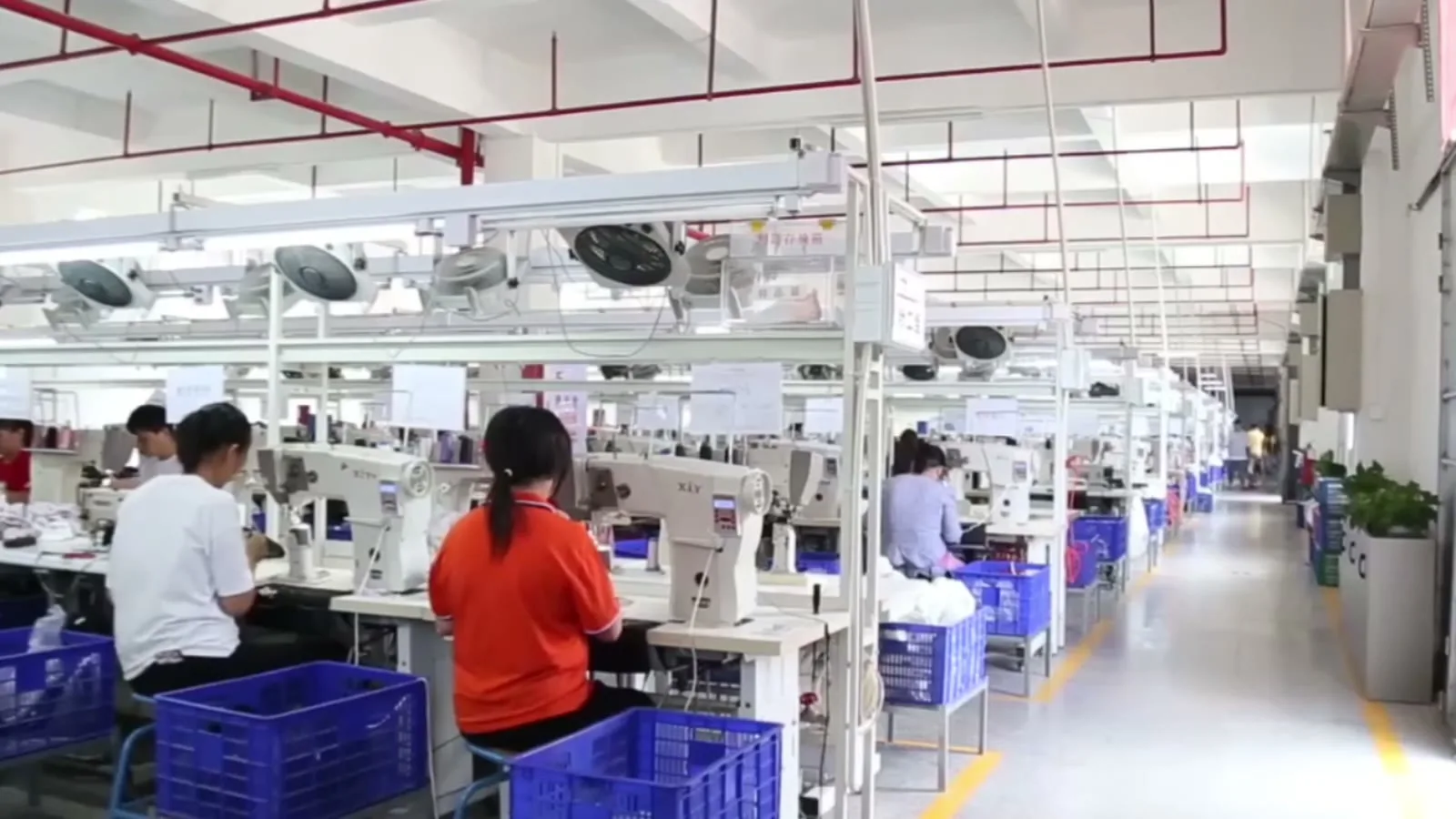 KEYTOP footwear production floor